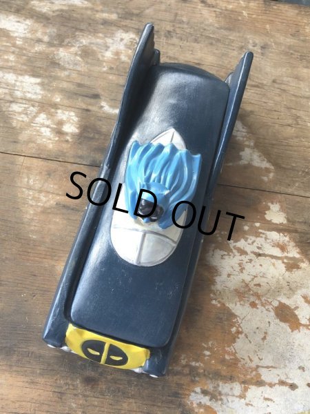 画像11: 60s Vintage BATMAN Batmobile Ceramic Lidded Candy Dish National Periodical by Lego Japan (M148)  (11)