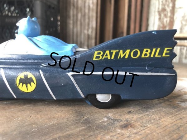 画像15: 60s Vintage BATMAN Batmobile Ceramic Lidded Candy Dish National Periodical by Lego Japan (M148)  (15)