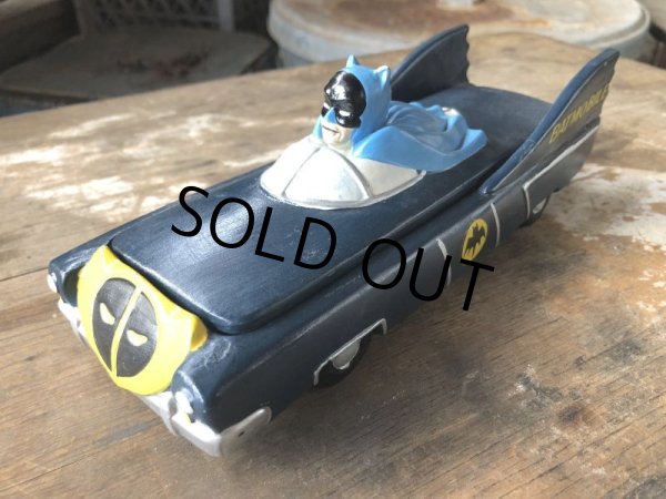 画像24: 60s Vintage BATMAN Batmobile Ceramic Lidded Candy Dish National Periodical by Lego Japan (M148)  (24)
