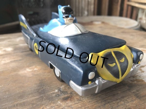 画像22: 60s Vintage BATMAN Batmobile Ceramic Lidded Candy Dish National Periodical by Lego Japan (M148)  (22)