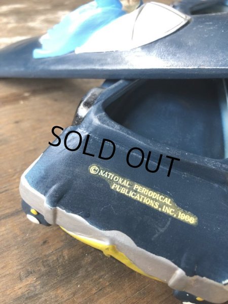 画像14: 60s Vintage BATMAN Batmobile Ceramic Lidded Candy Dish National Periodical by Lego Japan (M148)  (14)