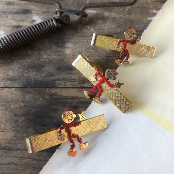 画像6: 50s〜 Vintage REDDY KILOWATT Tie Clip (M172) (6)