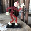 画像3: 〜50s Vintage REDDY KILOWATT Standing Business Card Holder Figure Red w/Black Stand (M168) (3)