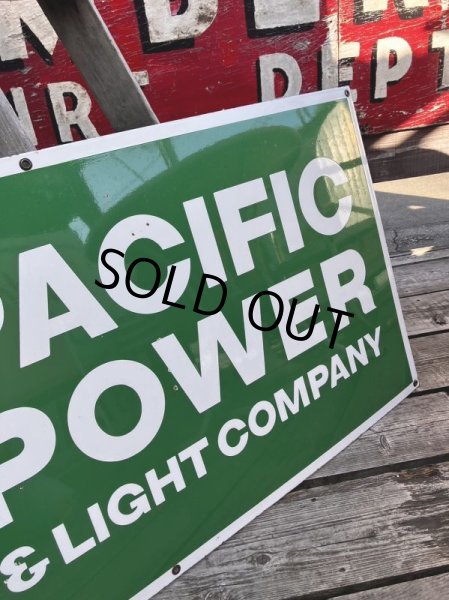 画像6: Vintage Reddy Kilowatt Pacific Power and Light Company Porcelain Sign (M177)  (6)