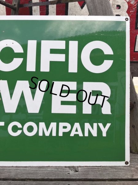 画像5: Vintage Reddy Kilowatt Pacific Power and Light Company Porcelain Sign (M177)  (5)