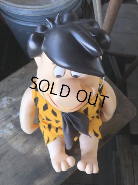 画像5: 80s Vintage Mighty Star CANADA Fred Flintstone 15” Doll (M178)  (5)