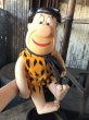画像1: 80s Vintage Mighty Star CANADA Fred Flintstone 15” Doll (M178)  (1)