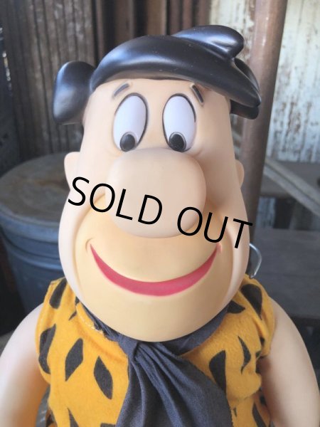 画像8: 80s Vintage Mighty Star CANADA Fred Flintstone 15” Doll (M178)  (8)