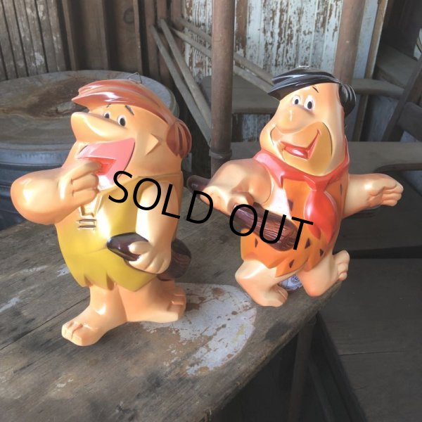 画像11: Vintage Flintstone Fred & Barney Wall Hanging Decor (M179)  (11)