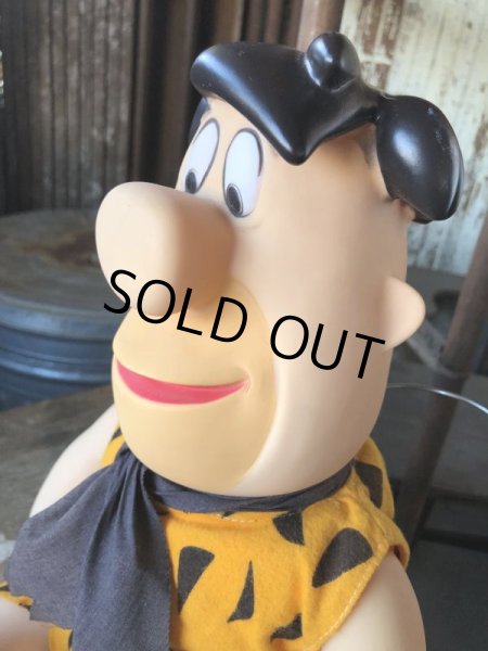 画像10: 80s Vintage Mighty Star CANADA Fred Flintstone 15” Doll (M178)  (10)
