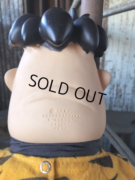 画像13: 80s Vintage Mighty Star CANADA Fred Flintstone 15” Doll (M178)  (13)