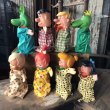 画像4: 60s Scheithauer Hanna Barbera The Flintstones Hand Puppets Set of 8 w/Original Box (M180)  (4)