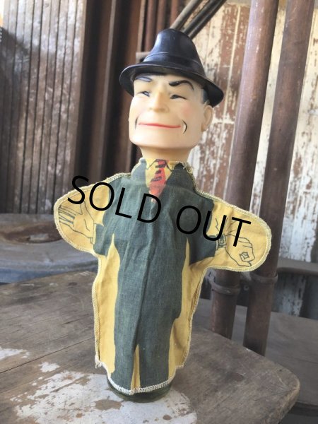画像4: 60s Vintage Ideal Hand Puppet The Dick Tracy Show Dick Tracy (M181) (4)