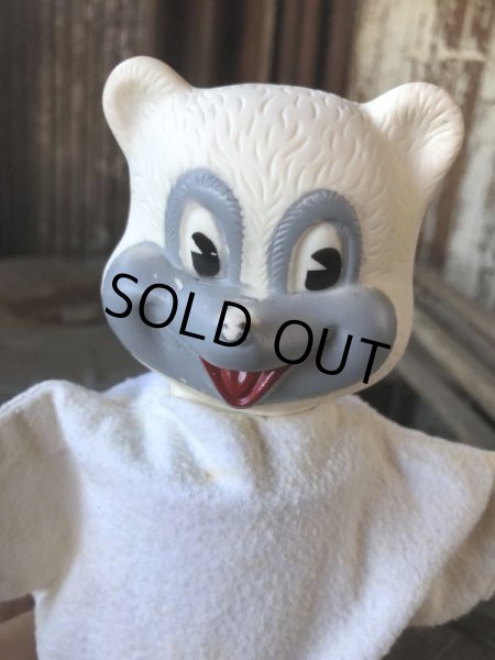 画像7: 50s Vintage Advertising Hand Puppet Teddy Snow Crop Orange Juice (M186) (7)