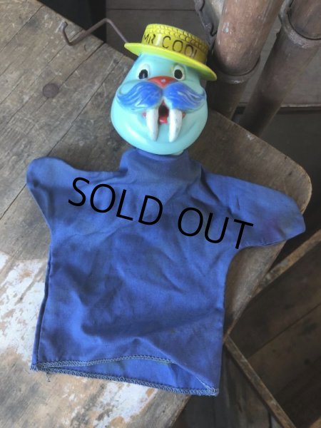 画像13: 60s Vintage Hand Puppet Sealtest Dairy Advertising MR. COOL (M185)  (13)