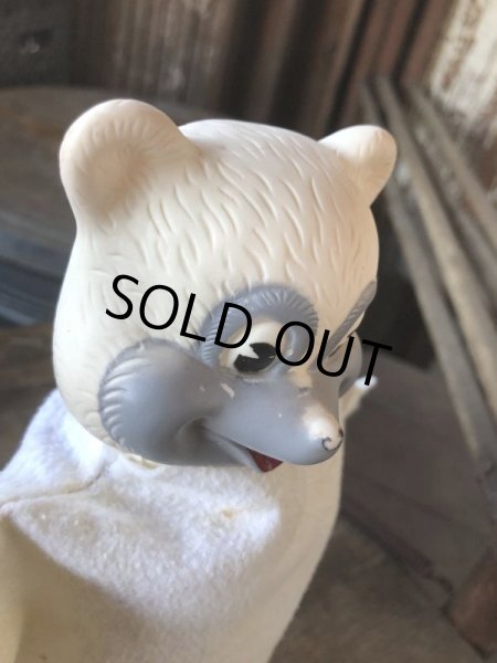 画像8: 50s Vintage Advertising Hand Puppet Teddy Snow Crop Orange Juice (M186) (8)