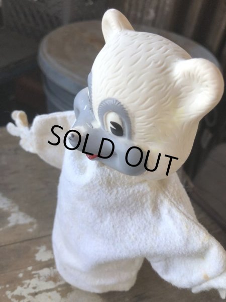 画像9: 50s Vintage Advertising Hand Puppet Teddy Snow Crop Orange Juice (M186) (9)