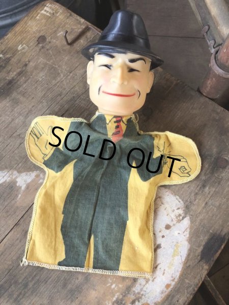 画像9: 60s Vintage Ideal Hand Puppet The Dick Tracy Show Dick Tracy (M181) (9)