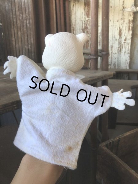 画像3: 50s Vintage Advertising Hand Puppet Teddy Snow Crop Orange Juice (M186) (3)