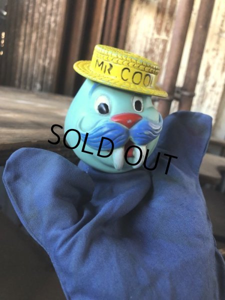 画像2: 60s Vintage Hand Puppet Sealtest Dairy Advertising MR. COOL (M185)  (2)