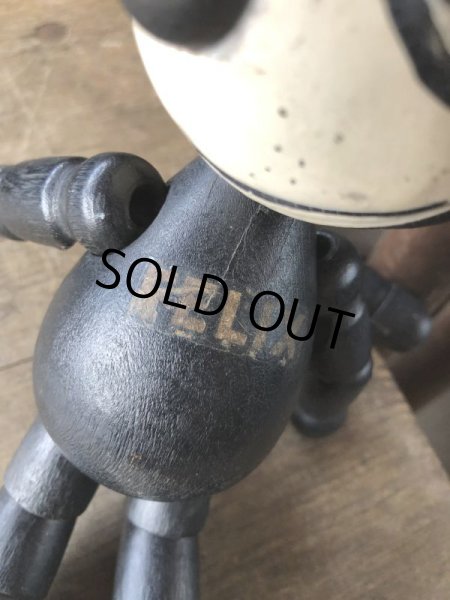 画像5: 1925 Vintage Sullivan Jointed Felix the Cat Wooden Doll (M187)  (5)