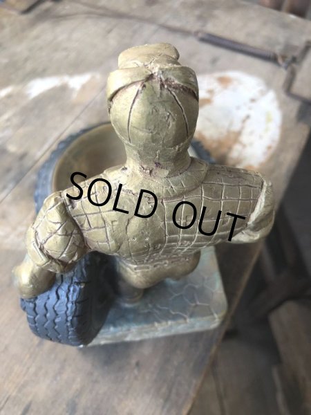 画像6: 60s Sears Roebuck MR.ALLSTATE Load Rated Truck Tires Plaster Ashtray (M190) (6)