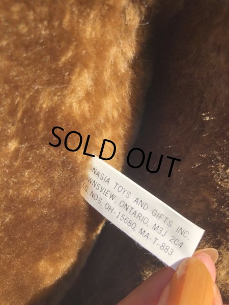 画像15: 80s Vintage A&W Root Beer Rooty Bear Jumbo Size Plush Doll 95cm (M191) (15)