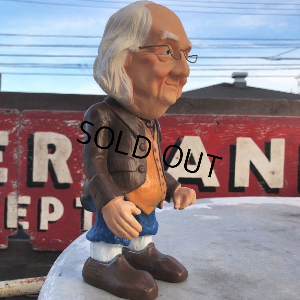 画像2: 70s Vintage Benj Franklin Coin Bank Doll (M198)  (2)