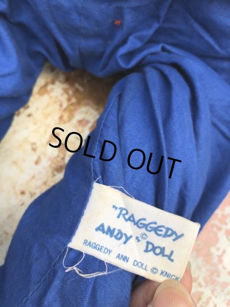 画像5: 70s Vintage Raggedy Ann & Andy Rug Doll / Big Andy 100cm (M199)  (5)