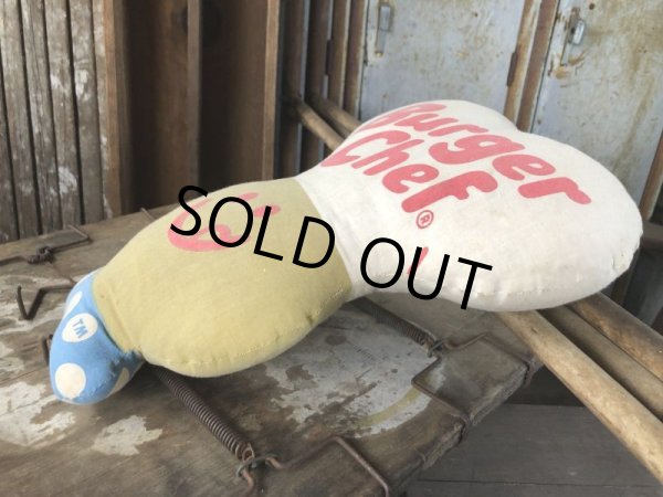 画像5: 70s Vintage Pillow Cloth Doll Burger Chef (M194) (5)