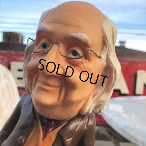 画像7: 70s Vintage Benj Franklin Coin Bank Doll (M198)  (7)
