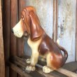 画像4: Vintage Basset Hound Plastic Statue (M196) (4)