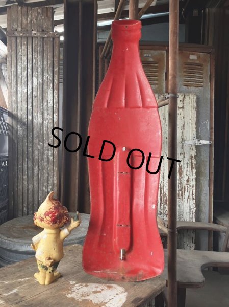 画像10: Vintage Coca Cola Advertising 29' Tall Large Size Thermometer (M200)  (10)