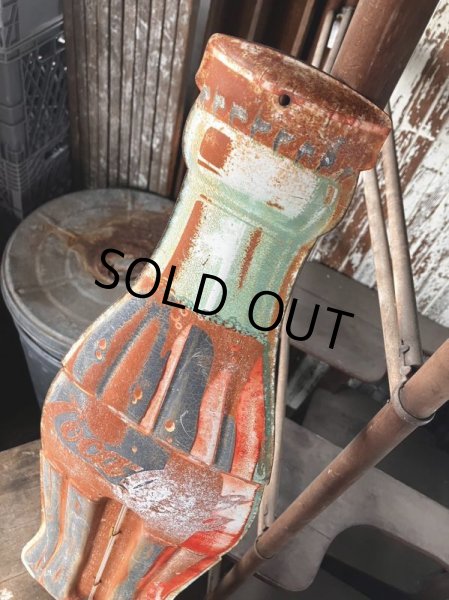 画像2: Vintage Coca Cola Advertising 29' Tall Large Size Thermometer (M200)  (2)