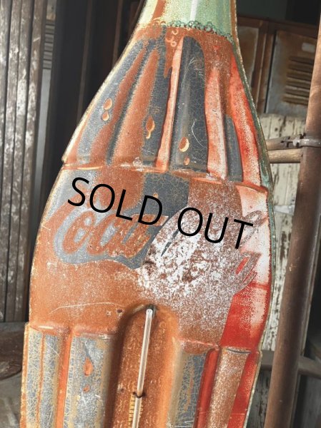 画像5: Vintage Coca Cola Advertising 29' Tall Large Size Thermometer (M200)  (5)