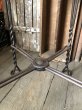 画像12: 1900s Antique ROYAL M.M CO CHICAGO Ice Cream Parlor Stool Twisted Iron Legs (M203)  (12)