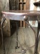 画像19: 1900s Antique ROYAL M.M CO CHICAGO Ice Cream Parlor Stool Twisted Iron Legs (M203)  (19)