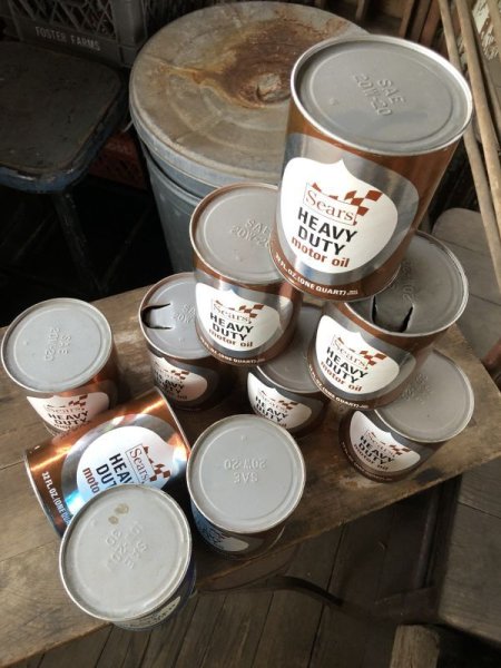 画像4: Vintage SEARS Quart Oil can (M206)  (4)