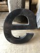 画像2: Vintage Advertising Store Display Letters Sign “ e ”  (M224)  (2)