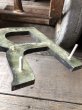 画像4: Vintage Advertising Store Display Letters Sign “ R ”  (M218)  (4)