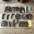 画像6: Vintage Advertising Store Display Letters Sign “ R ”  (M218)  (6)