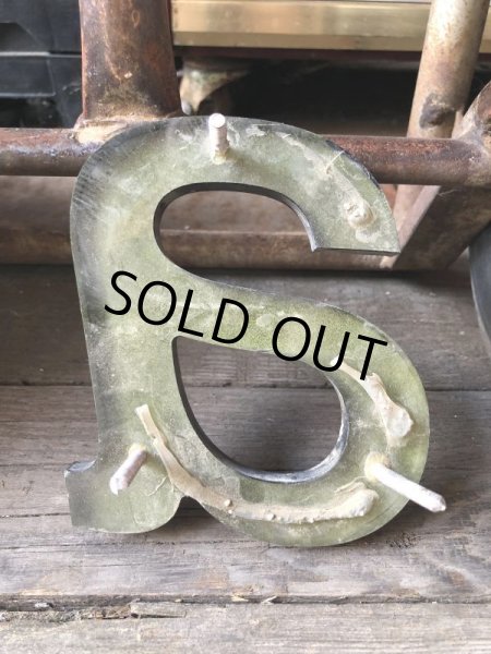 画像3: Vintage Advertising Store Display Letters Sign “ a ”  (M227)  (3)