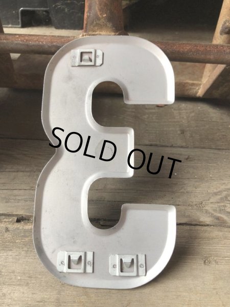 画像3: Vintage USA Original Movie Theatre Marquee Letter Signs “ 3 ”  (M240)  (3)