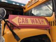 画像1: Vintage CAR WASH Service Station Sign (M263) (1)