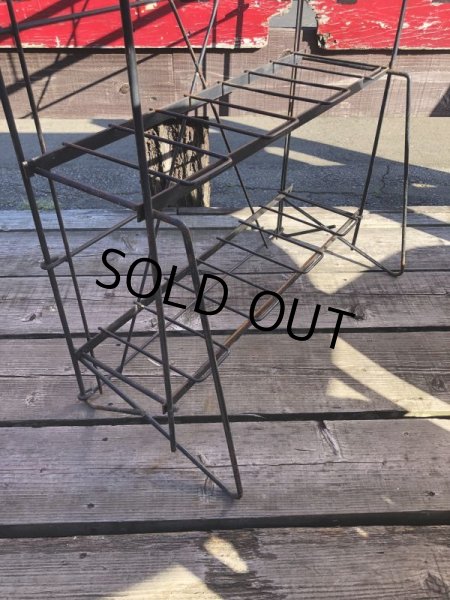 画像9: Vintage Interstate Batteries Advertising Sign Metal Store Display Rack Stand (M265)  (9)