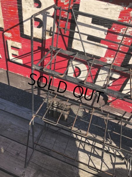 画像4: Vintage Interstate Batteries Advertising Sign Metal Store Display Rack Stand (M265)  (4)