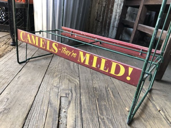 画像25: Vintage Advertising Camel Cigarettes Store Display Shelf Rack Sign (M205)  (25)