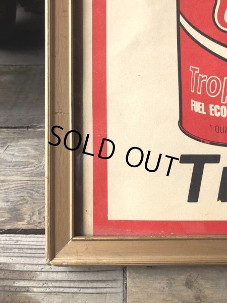 画像6: 60s Vintage Phillips 66 Trop Artic 1 Quart Motor oil Can Sign (M267)  (6)