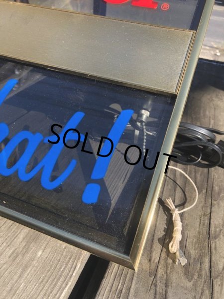 画像5: Vintage Advertising Budweiser Beer I Heard That! Lighted Store Display Sign (M269)  (5)