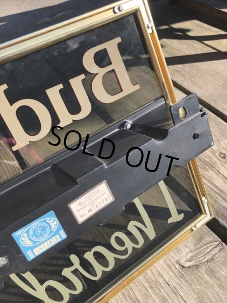 画像9: Vintage Advertising Budweiser Beer I Heard That! Lighted Store Display Sign (M269)  (9)